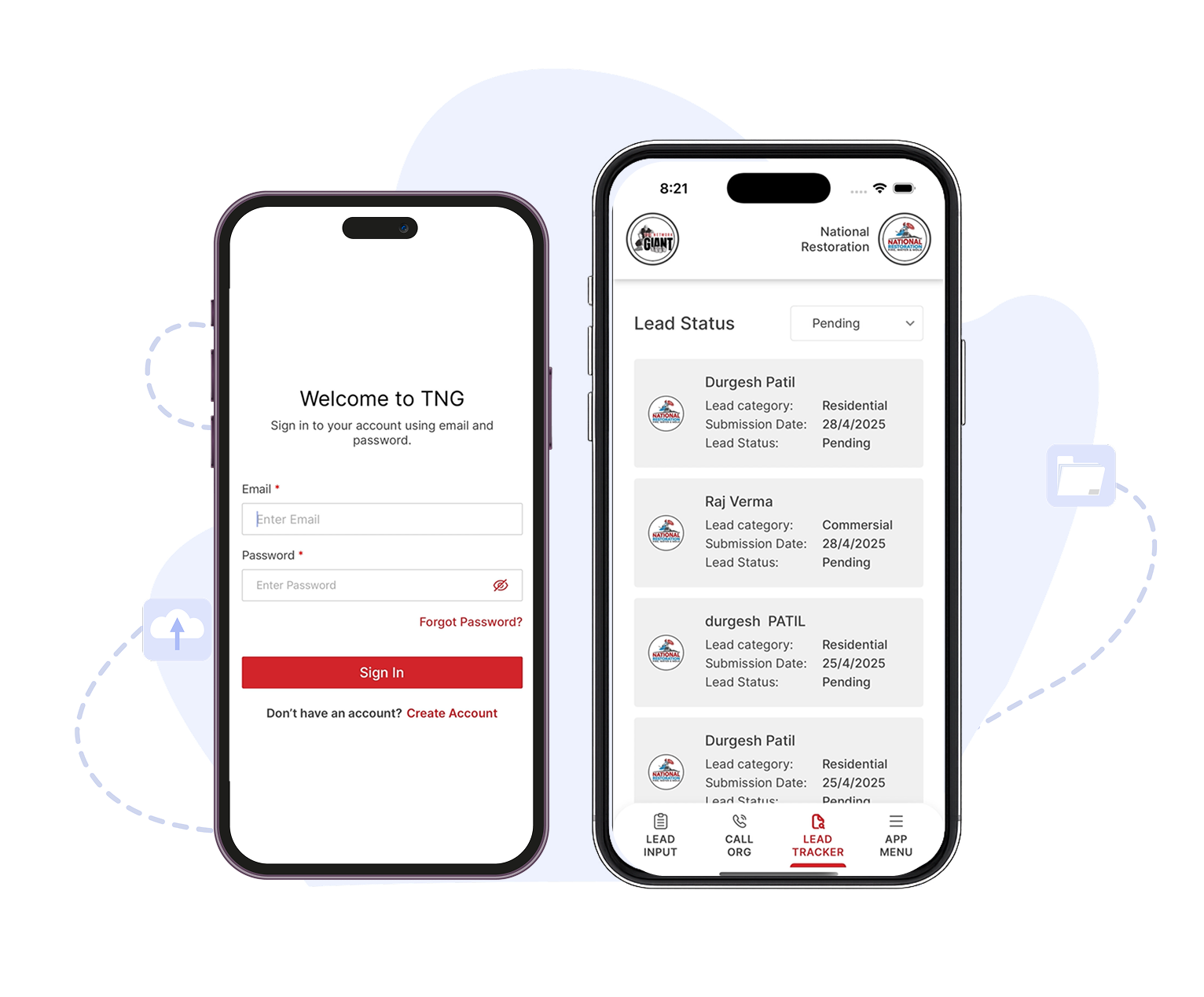 Mobile App Preview